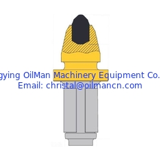 SM06 22mm Τρύπα Σφαίρα Δόντια Καρβιδίου Τελική Κωνική Σκανκ Πικ