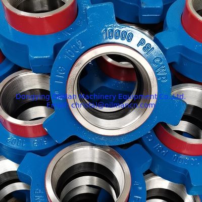 API Fig100, Fig200, Fig206, Fig402, Fig602, Fig1002 NPT σπειροειδές συγκόλληση FMC WECO WECO Hammer Unions