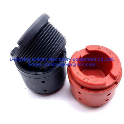 2-3/8 2-7/8 3-1/2 4-1/2 EU Plastic Tubing Thread Protector Caps API 5CT