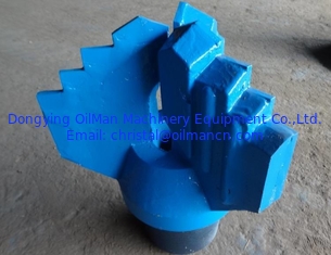 3 Φτερά PDC Drag Bits Νερό Πυρήνα γεωτρήσεις Bit Tungsten Carbide Insert Drag Bit