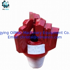 3 Φτερά PDC Drag Bits Νερό Πυρήνα γεωτρήσεις Bit Tungsten Carbide Insert Drag Bit