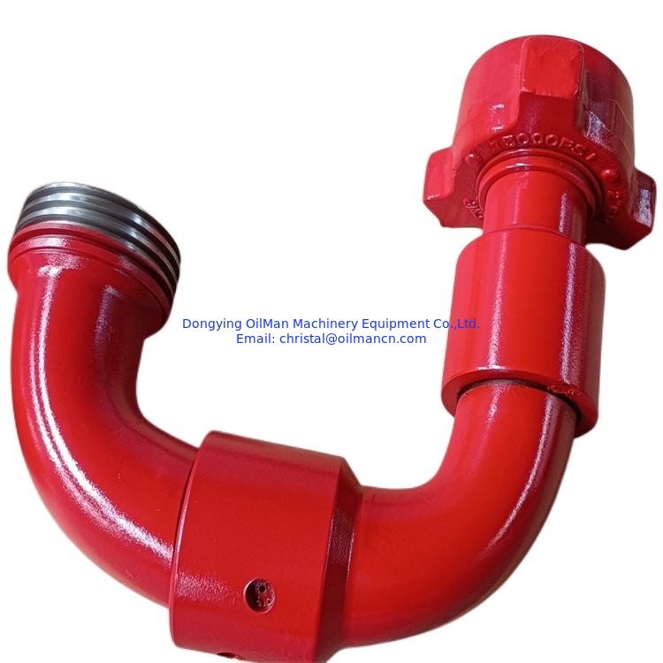 API SPM FMC τύπου 2 ίντσες 3 ίντσες Fig1502 Wellhead Elbow Union Chiksan Swivel Joint